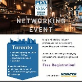 PDA Canada-Toronto Networking Event Flyer