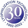 Logo for the 30 year anniversary for 'Lyophilization Technology 1992-2022'