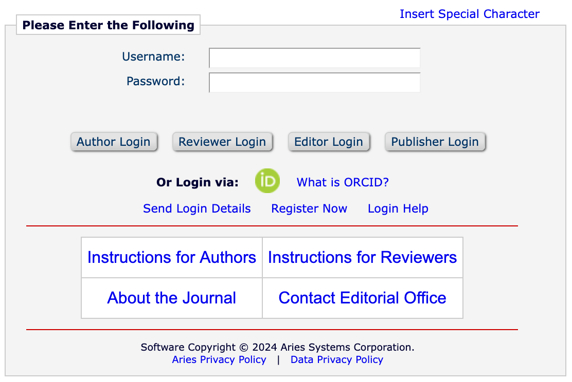 A screenshot of the PeerTrack submission page