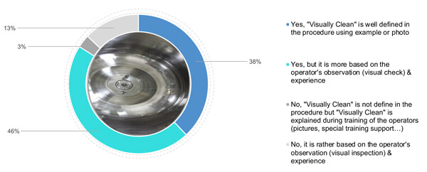 Does your company define and detail the meaning of “visually clean” criteria? 