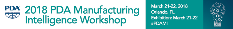 2018 Manufacturing Intelligence Workshop