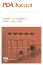 PDA Research: 2019 Sterile Lyophilized Drug Product Loading Survey (single user digital version)
